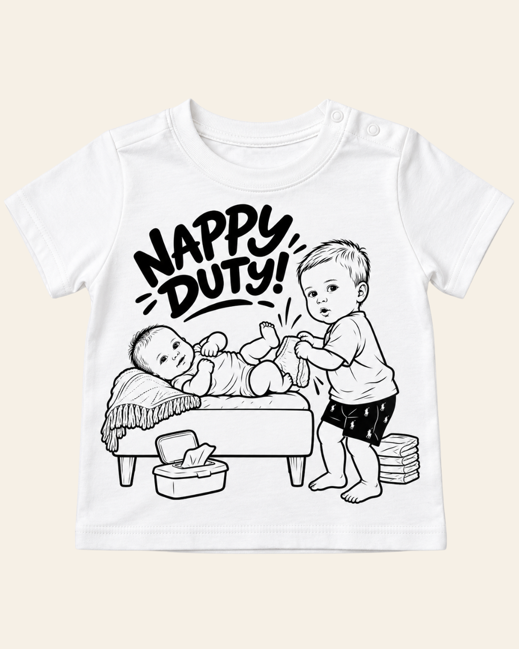 The Little Sketch | Personalised Kids T-Shirt