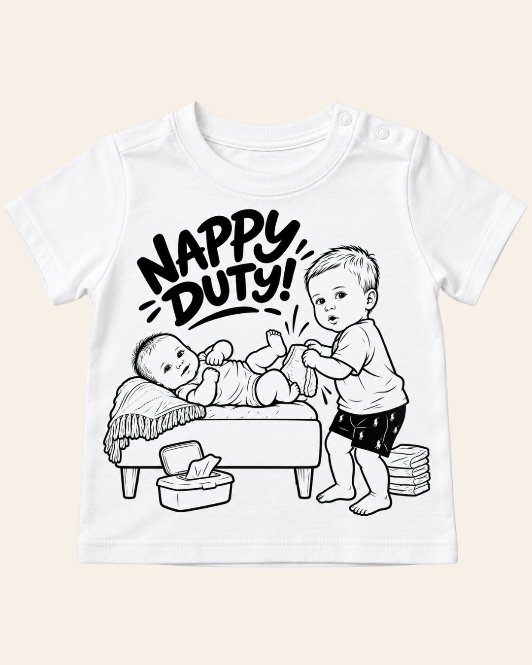 The Little Sketch | Personalised Kids T-Shirt